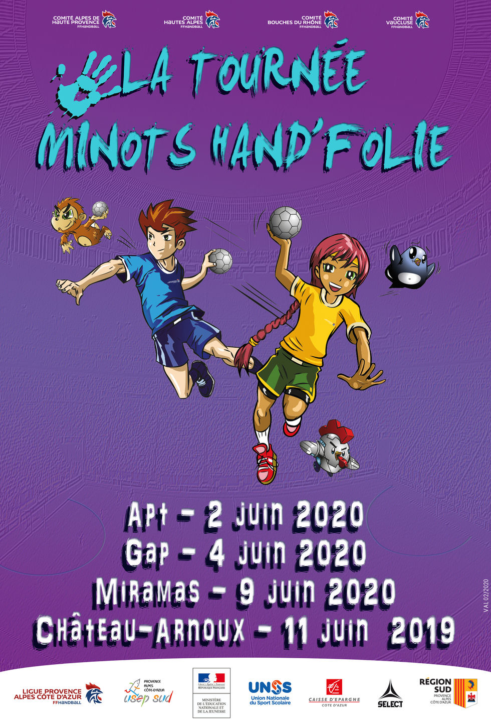 Affiche Minots Hand'Folie 2020